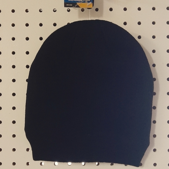 Sherpa Lined Beanie Toque ~ Black - Picture 1 of 1